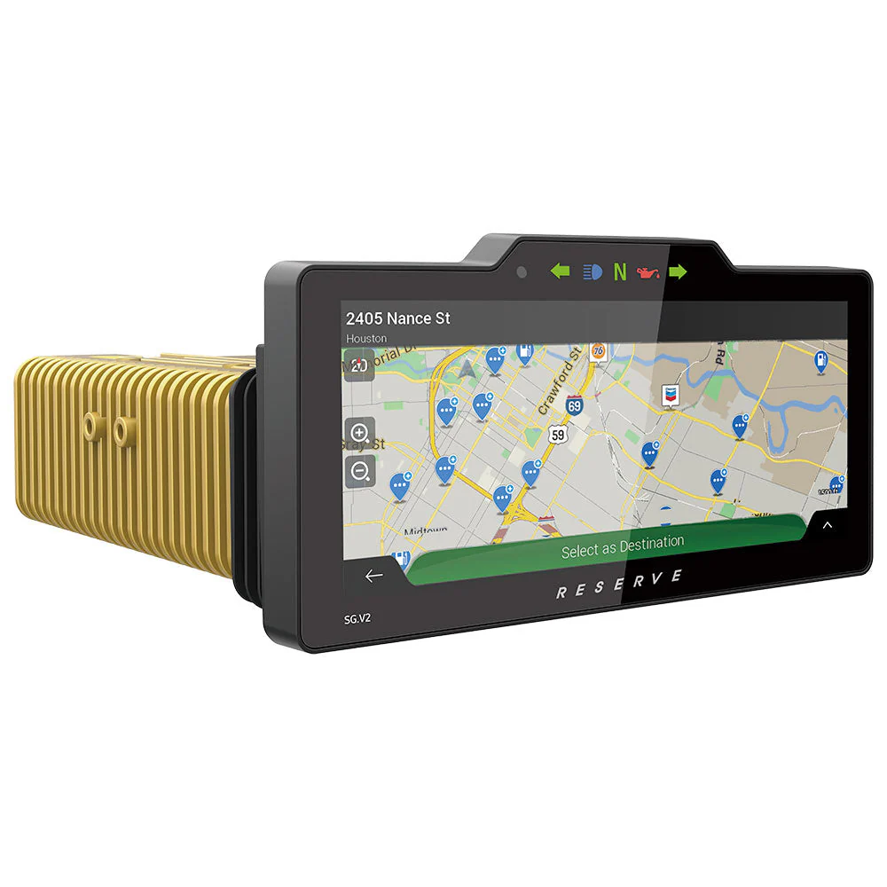 Soundstream Reserve SG.V2 2009-2013 Plug-N-Play Head Unit with Optional RR2 Module that allows Digital Gauges, Pop-Up Warnings, and Advance Thumb Control Functionality for Harley Davidson® Street Glide Motorcycles ( SGV2 ) - Image 9